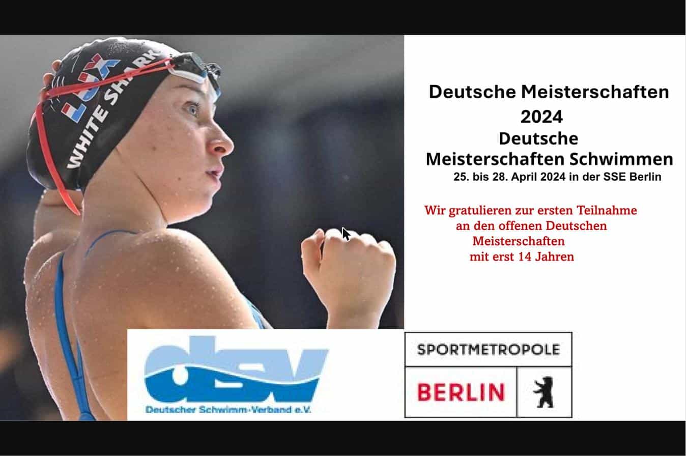 White Sharks Jahrgangsmeisterschaften 2024 - Lucy Valerius Qualifikation Deutsche Meisterschaften Berlin