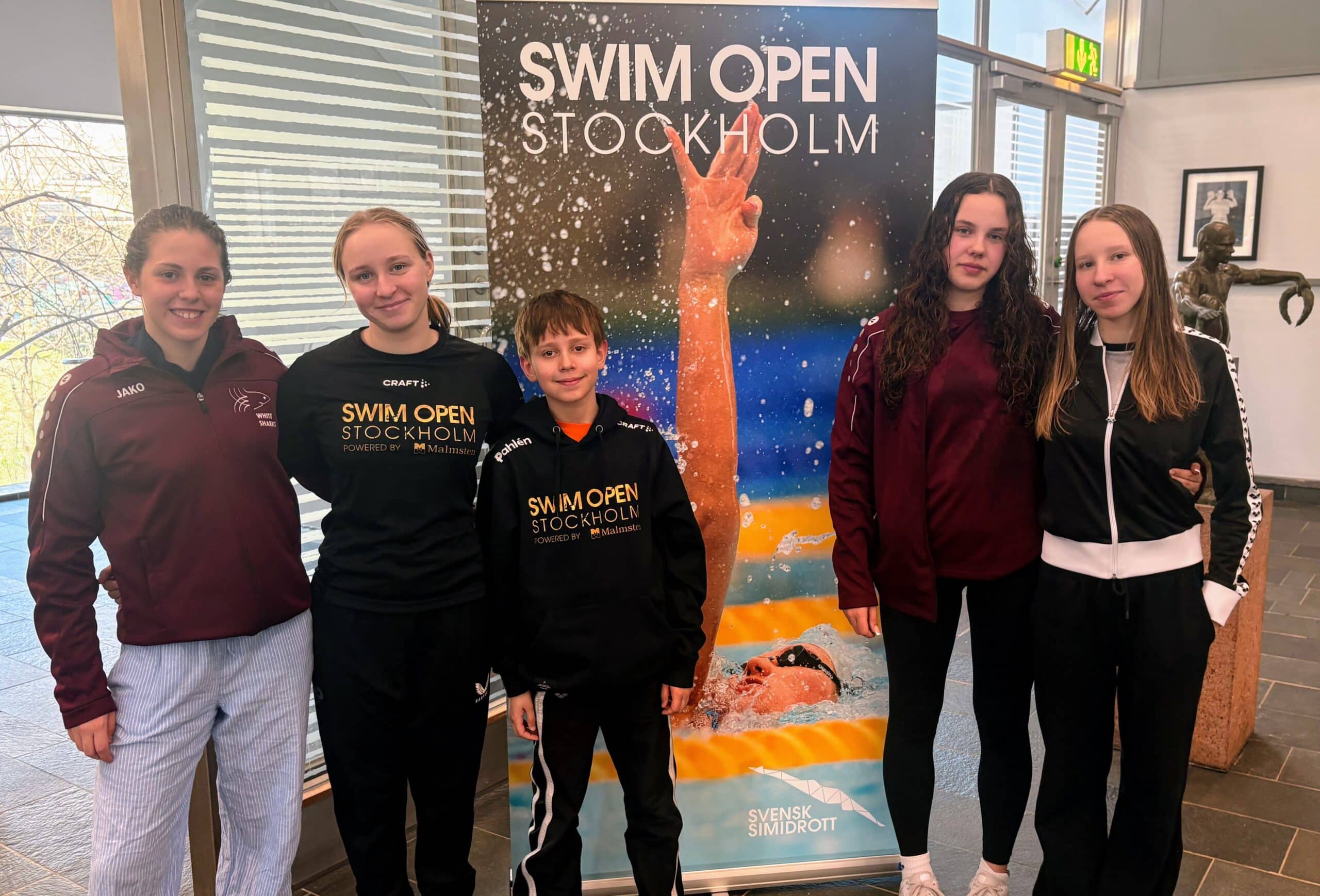 Swim Open Stockholm 2025 White Sharks Nachwuchs