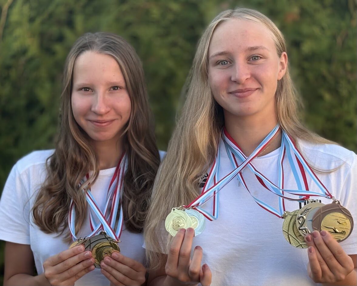 Luxemburger Meisterschaften Schwimmen 2025 Valerius Schwestern White Sharks