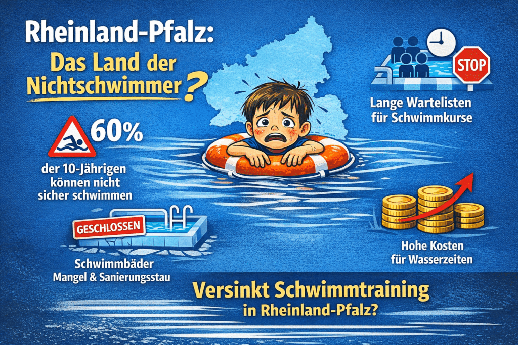 Schwimmvereine Rheinland-Pfalz unter Druck: steigende Kosten und lange Wartelisten