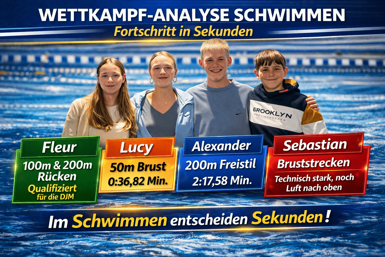 Alexander Thiel bei den Rheinland-Meisterschaften 2024 - White Sharks Schwimmsport