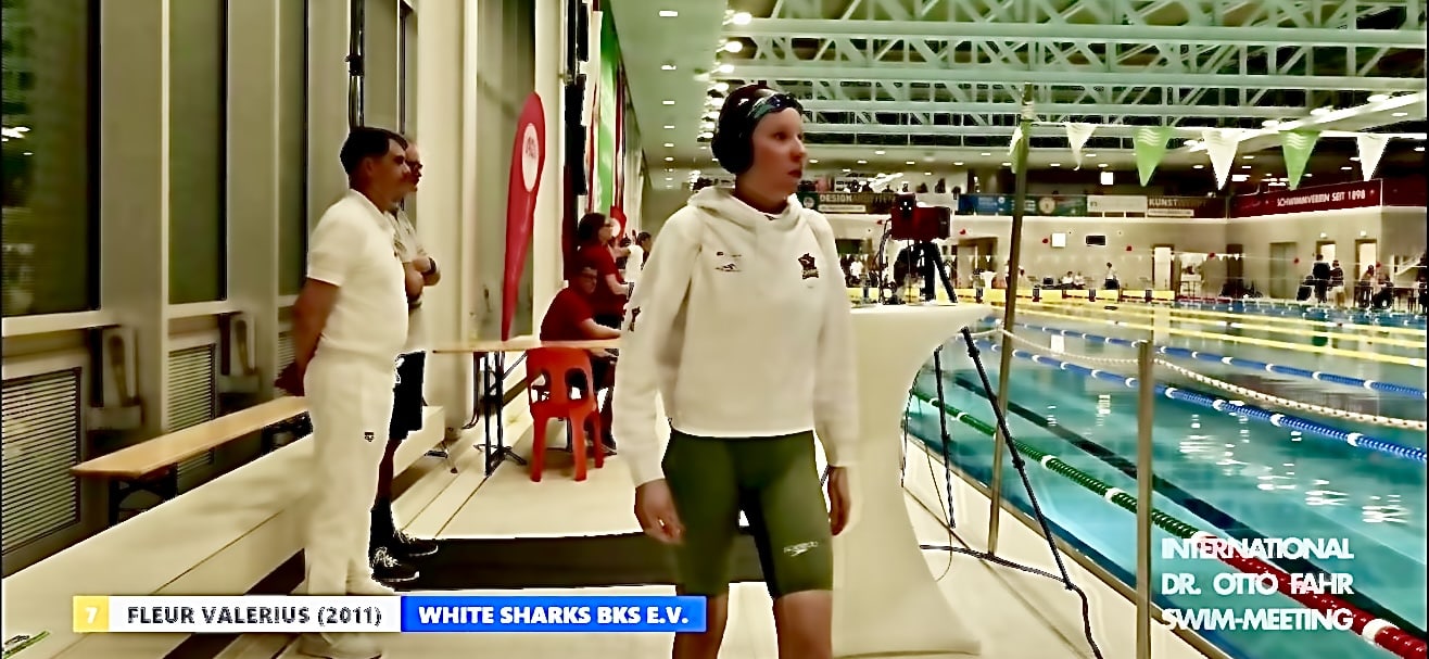 Fleur Valerius Schwimmen – Finale beim Dr.-Otto-Fahr SWIM-Meeting Stuttgart 2026, White Sharks BKS