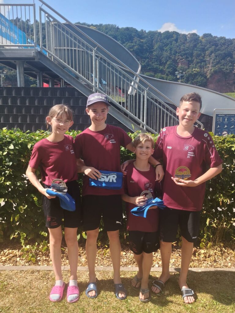 White Sharks Nachwuchs beim Rheinland-Mehrkampf 2026 in Trier