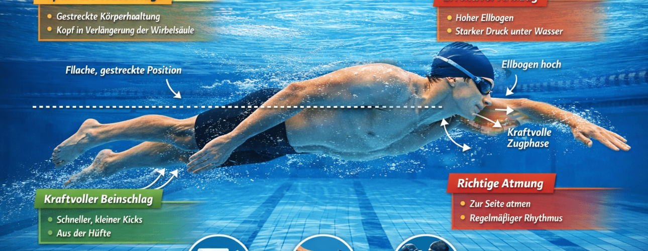 Schwimmtechnik verbessern Warum moderne Technikarbeit über Sieg oder Stillstand entscheidet