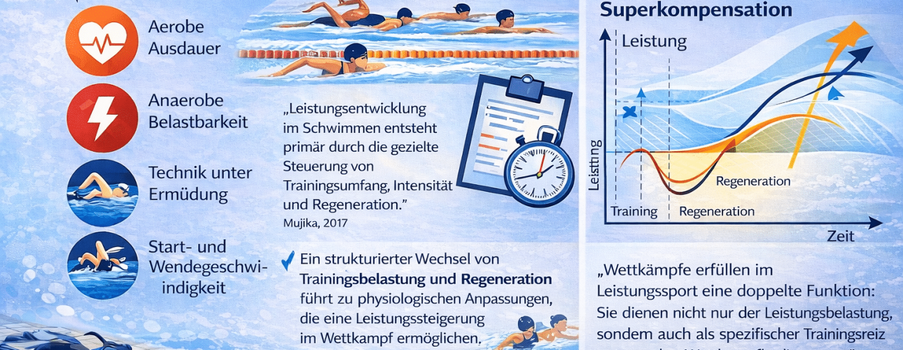 1 Woche Trainingslager Luxemburg Schwimmen und 3 intensive Wettkampfwochen: White Sharks überzeugen international