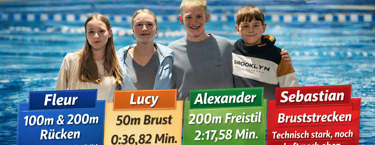 Wettkampf-Analyse Schwimmen: Fortschritt wird in Sekunden gemessen