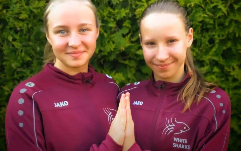 White Sharks Schwimmerinnen europäische Schwimmwettkämpfe 2024