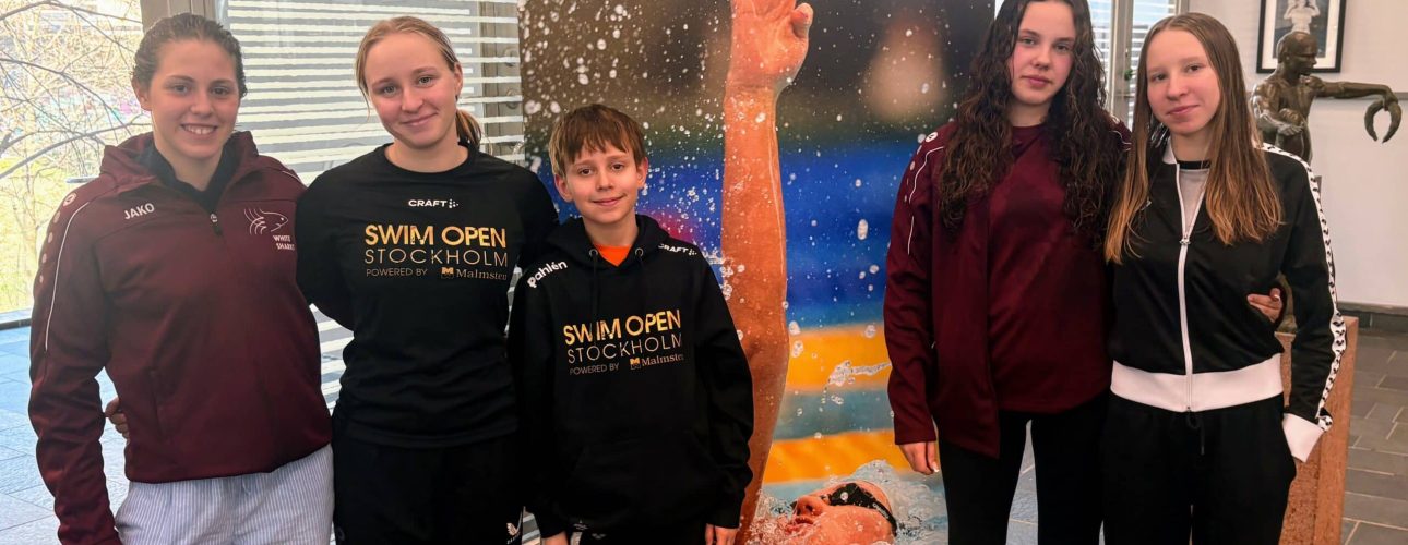 Swim Open Stockholm 2025 White Sharks Nachwuchs