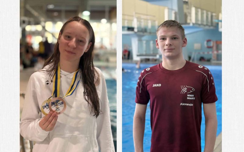 White Sharks Trier Wettkampf 2026 – Fleur Valerius und Alexander Thiel Wettkampfserie