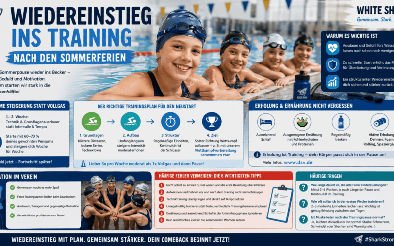 Wiedereinstieg ins Training nach den Sommerferien