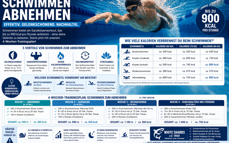 schwimmen abnehmen