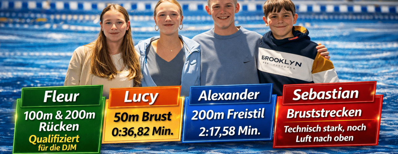 Alexander Thiel bei den Rheinland-Meisterschaften 2024 - White Sharks Schwimmsport