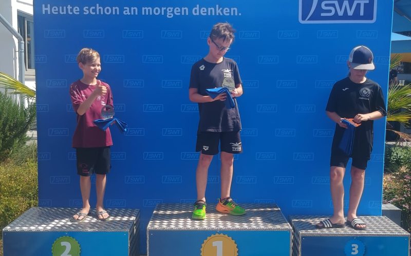 White Sharks BKS Schwimmerinnen und Schwimmer bei den Rheinland-Meisterschaften 2026 in Trier