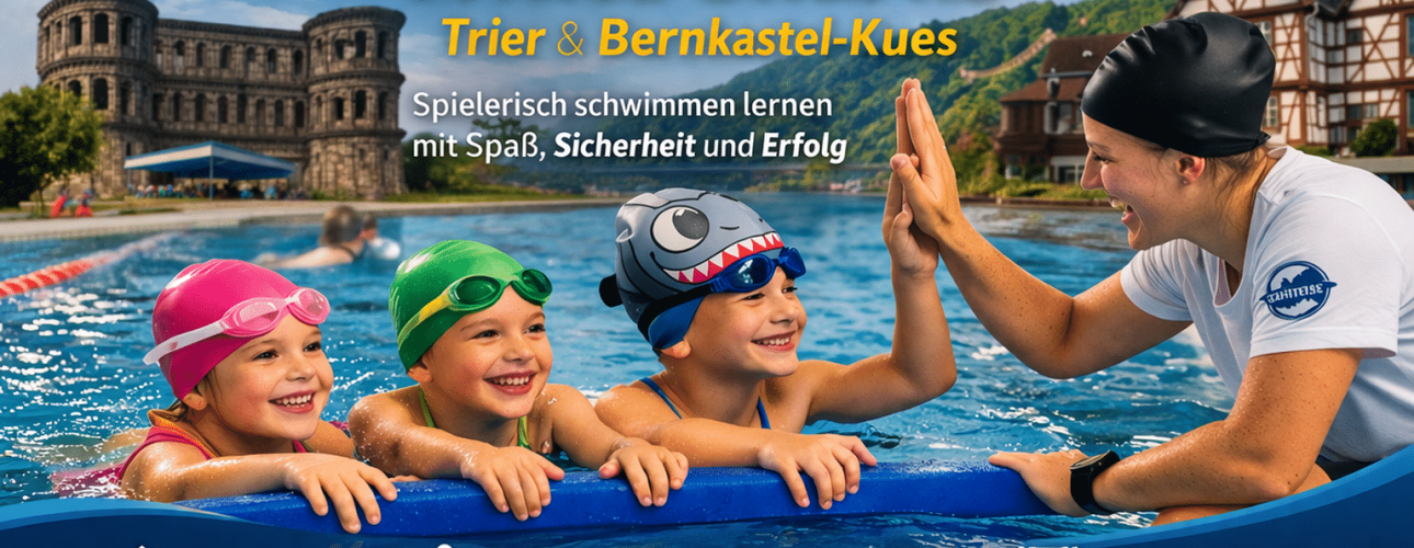 Schwimmen lernen Trier – Kurse, Bäder & Tipps bei White Sharks e.V.