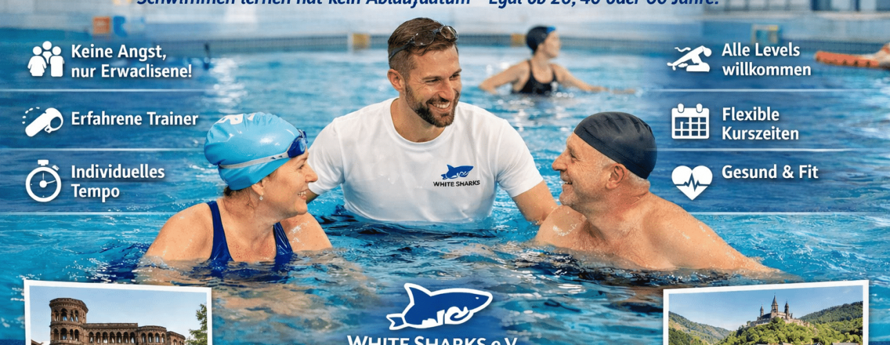 Schwimmkurs Erwachsene Trier Bernkastel-Kues – White Sharks e.V.