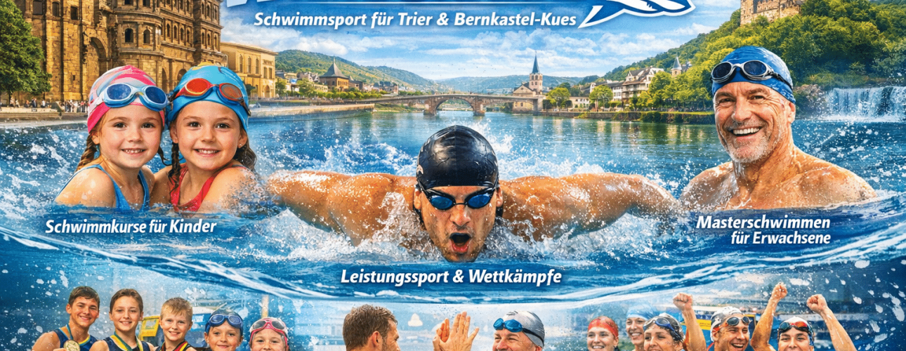 White Sharks Bernkastel beim Peter-und-Paul-Schwimmfest Trier 2024