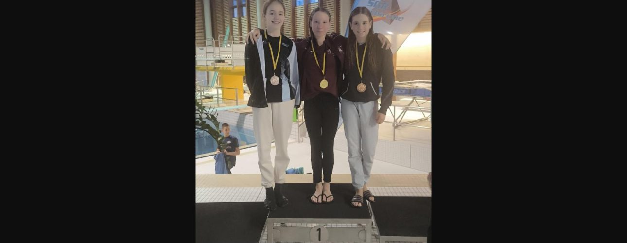 White Sharks BW-Langstreckenmeisterschaften – Fleur Valerius auf dem Siegerpodest