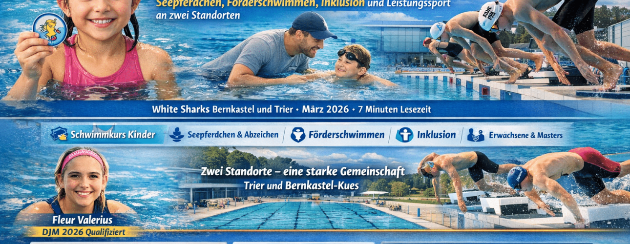 Schwimmkurs Trier – White Sharks Programm in Trier und Bernkastel-Kues